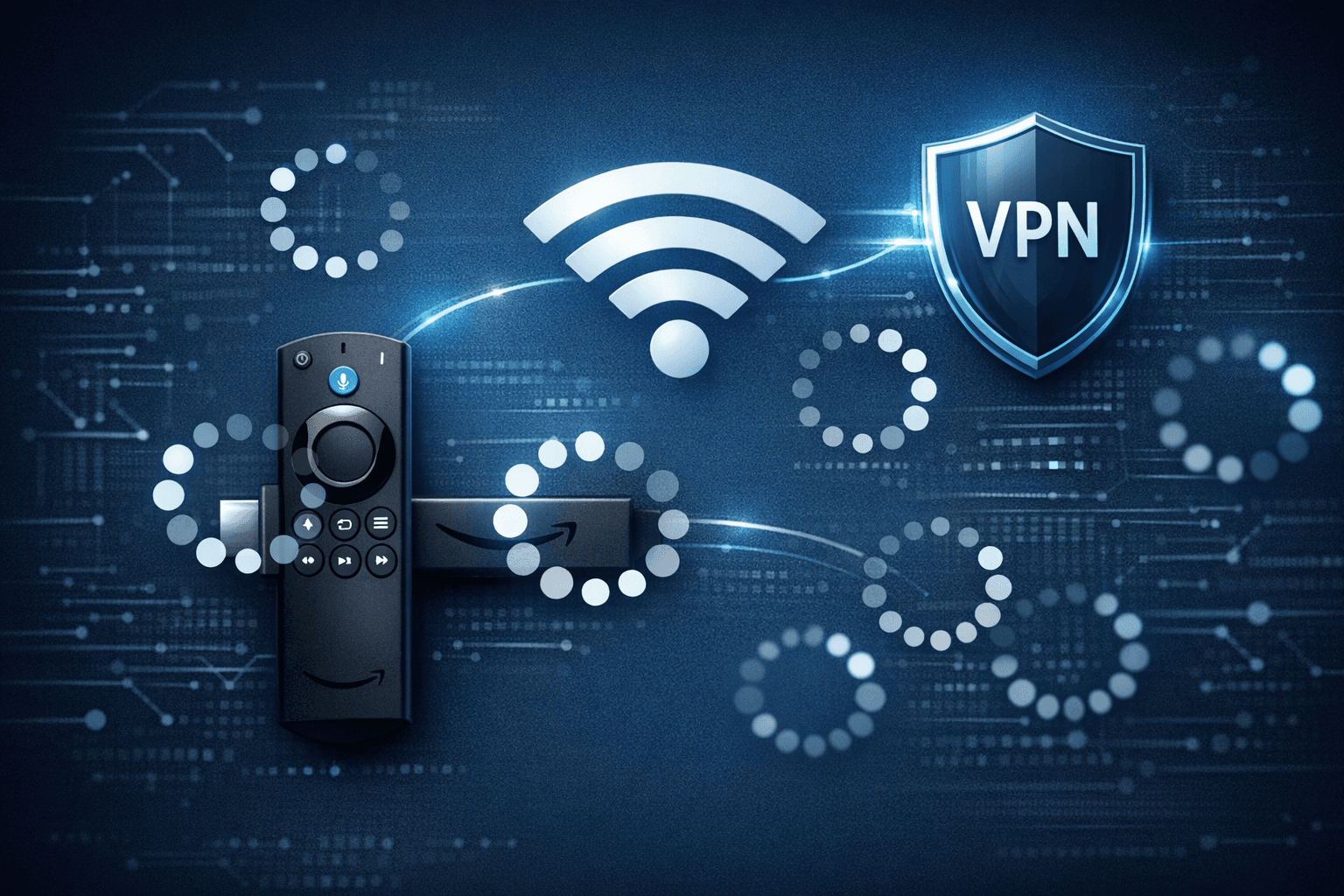 Amazon Firestick showing VPN buffering issue while streaming IPTV