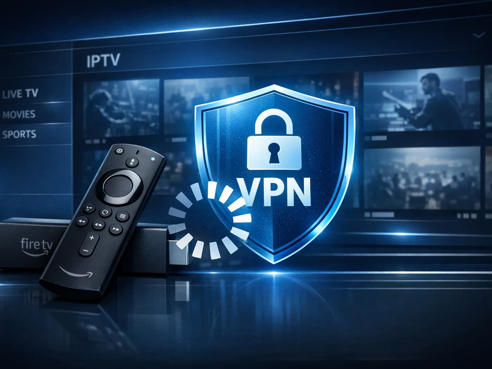 Amazon Firestick streaming IPTV with VPN causing buffering