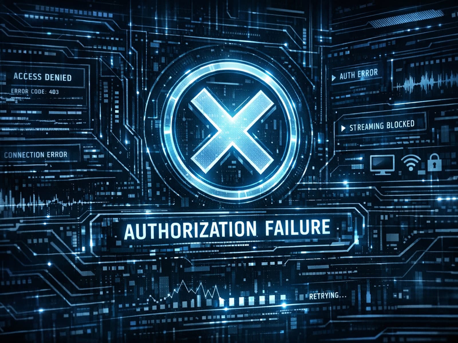 TiviMate app showing Xtream Codes authorization failed error on IPTV login